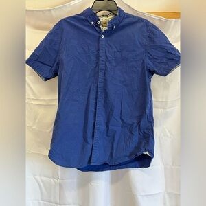 Denim & Flower Blue Polka Dot Shirt